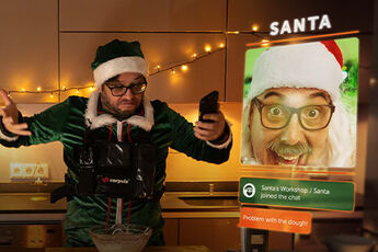 Unser Weihnachtsvideo: Santa und Wichtel wieder im Einsatz