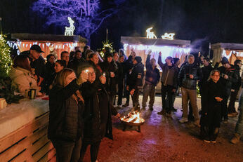 Weihnachtsmarkt in Azubi-Hand