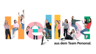 Hallo aus dem Team Personal