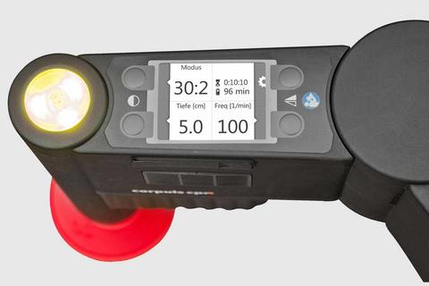corpuls cpr Druckparameter